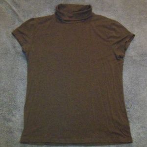Soft Brown Turtleneck Lauren RL - Large